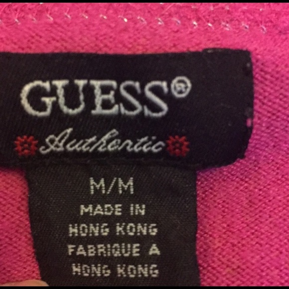 Guess authentic pink womens sweater - Picture 6 of 6